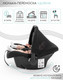 Миниатюра изображения товара Автокресло Amarobaby Baby Comfort / AB222008BC/3938 (светло-фиолетовый/светло-бежевый)