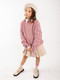 Миниатюра изображения товара Джемпер детский Amarobaby Knit Wear / AB-OD21-KNITW2602/27-128 (пудровый, р.128)