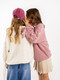 Миниатюра изображения товара Джемпер детский Amarobaby Knit Wear / AB-OD21-KNITW2602/27-128 (пудровый, р.128)