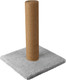 Миниатюра изображения товара Когтеточка Leader Toys Столбик с квадратной платформой с кошачьей мятой / МТ14024 (серый)
