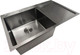 Миниатюра изображения товара Мойка кухонная STELLAR Decor S6550NB-L-D (нано черный)