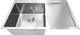 Миниатюра изображения товара Мойка кухонная STELLAR Decor S7850S-L-D (сатин)