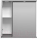 Миниатюра изображения товара Шкаф с зеркалом для ванной Brevita Balaton 80 L / BAL-04080-01-01Л (серый)