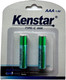 Миниатюра изображения товара Комплект аккумуляторов Kenstar Li-ion 600mAh с разъемом зарядки Type-C BL-2/KS-Li/AAA-600-BL2
