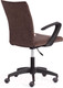 Миниатюра изображения товара Кресло офисное Tetchair Spark флок (коричневый)
