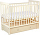 Миниатюра изображения товара Детская кроватка Фея 328-01 / 0003162-03 (бежевый)