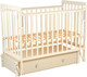 Миниатюра изображения товара Детская кроватка Фея 328-01 / 0003162-03 (бежевый)
