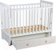 Миниатюра изображения товара Детская кроватка Фея 328-01 / 0003162-04 (белый)
