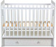 Миниатюра изображения товара Детская кроватка Фея 328-01 / 0003162-04 (белый)