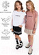 Миниатюра изображения товара Свитшот детский Amarobaby Crystal / AB-OD23-C28/00-134 (белый, р.134)