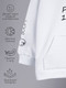 Миниатюра изображения товара Худи детское Amarobaby Slang / AB-OD23-28S/00-128 (белый, р.128)