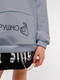 Миниатюра изображения товара Худи детское Amarobaby Slang / AB-OD23-28S/11-128 (серый, р.128)