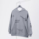 Миниатюра изображения товара Худи детское Amarobaby Slang / AB-OD23-28S/11-134 (серый, р.134)