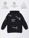 Миниатюра изображения товара Худи детское Amarobaby Slang / AB-OD23-28S/09-128 (черный, р.128)