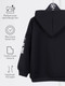 Миниатюра изображения товара Худи детское Amarobaby Slang / AB-OD23-28S/09-134 (черный, р.134)