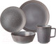 Миниатюра изображения товара Набор столовой посуды Bronco Graphite / 445-119