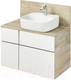 Миниатюра изображения товара Тумба с умывальником Акватон Мишель 80 (1A2445K0MIDU0)
