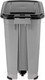 Миниатюра изображения товара Контейнер для мусора El Casa Слим / 640474 (серый/черный)