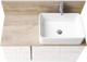 Миниатюра изображения товара Тумба с умывальником Акватон Мишель 100 (1A2441K3MIDU0)