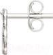 Миниатюра изображения товара Серьги из серебра ZORKA 0300259