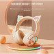 Миниатюра изображения товара Наушники детские Onikuma B5 Sugar Cat