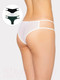 Миниатюра изображения товара Комплект женских трусов Mark Formelle 412438-3 (р.94, сумрачно-белый)