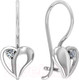 Миниатюра изображения товара Серьги из серебра ZORKA 0310094/а (с фианитами)