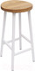 Миниатюра изображения товара Табурет барный Stal-Massiv SMH-65 (дуб натуральный/белый)