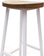Миниатюра изображения товара Табурет барный Stal-Massiv SMH-65 (дуб натуральный/белый)