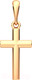 Миниатюра изображения товара Крестик из розового золота ZORKA 410027.14K.R