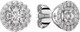 Миниатюра изображения товара Серьги из серебра ZORKA 0310334 (с фианитами)
