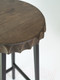 Миниатюра изображения товара Табурет барный Stal-Massiv Smbeer 78 (дуб мореный/черный)