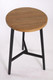 Миниатюра изображения товара Табурет барный Stal-Massiv TRH-63 (дуб натуральный/черный)