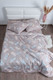 Миниатюра изображения товара Комплект постельного белья Milanika Перья Евро (бязь)