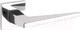 Миниатюра изображения товара Ручка дверная Ренц Сорренто / INDH 321-03 Slim CP (хром блестящий)