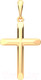 Миниатюра изображения товара Крестик из розового золота ZORKA 430150.14K.R.REL