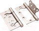 Миниатюра изображения товара Комплект петель дверных Ренц IN100-2BB FH SN без ВР (2шт, никель матовый)