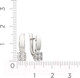 Миниатюра изображения товара Серьги из серебра ZORKA 03101124 (с фианитами)