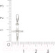 Миниатюра изображения товара Крестик из серебра ZORKA 0430289.REL