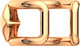 Миниатюра изображения товара Моносерьга из розового золота ZORKA 300286.14K.R