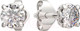 Миниатюра изображения товара Серьги из серебра ZORKA 03101188 (с фианитами)