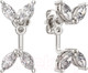 Миниатюра изображения товара Серьги из серебра ZORKA 0310374 (с фианитами)