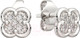 Миниатюра изображения товара Серьги из серебра ZORKA 0310451 (с фианитами)