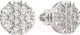 Миниатюра изображения товара Серьги из серебра ZORKA 0310460 (с фианитами)