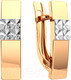 Миниатюра изображения товара Серьги из розового золота ZORKA 300349.14K.R.ZZ