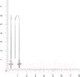 Миниатюра изображения товара Серьги из серебра ZORKA 03101162 (с фианитами)