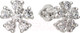 Миниатюра изображения товара Серьги из серебра ZORKA 0310003 (с фианитами)