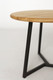 Миниатюра изображения товара Журнальный столик Stal-Massiv SMT-60 (дуб натуральный/черный)