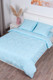 Миниатюра изображения товара Пододеяльник Milanika Аквамарин 1.5сп (поплин-жаккард)