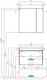 Миниатюра изображения товара Тумба с умывальником Акватон Асти 70 (1A2630K0AX2B0)